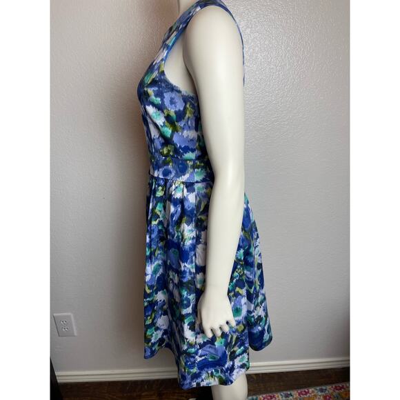 Eliza J floral sleeveless dress size 8 - Picture 2 of 8
